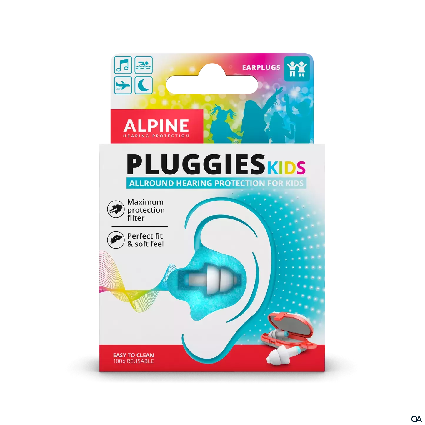 ALPINE Hearing Protection Pluggies Kids Ohrstöpsel ALPINE Hearing Protection Pluggies Kids Ohrstöpsel