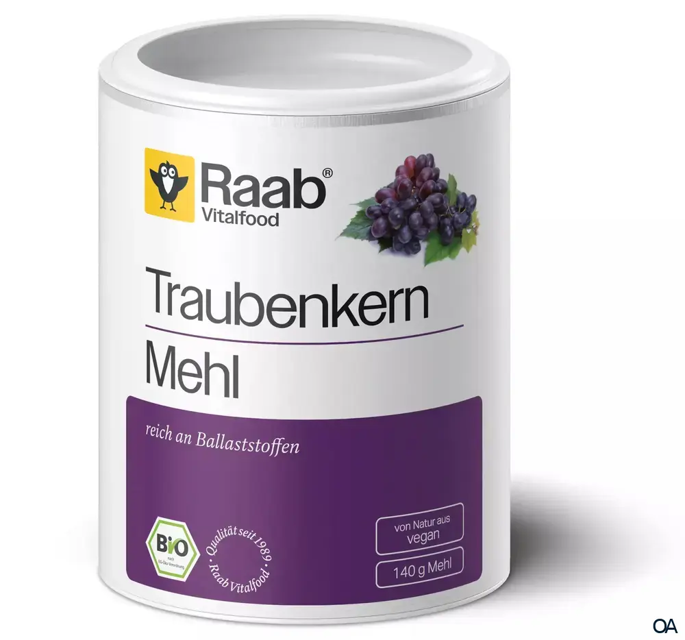 Raab® Vitalfood Bio Traubenkern Mehl