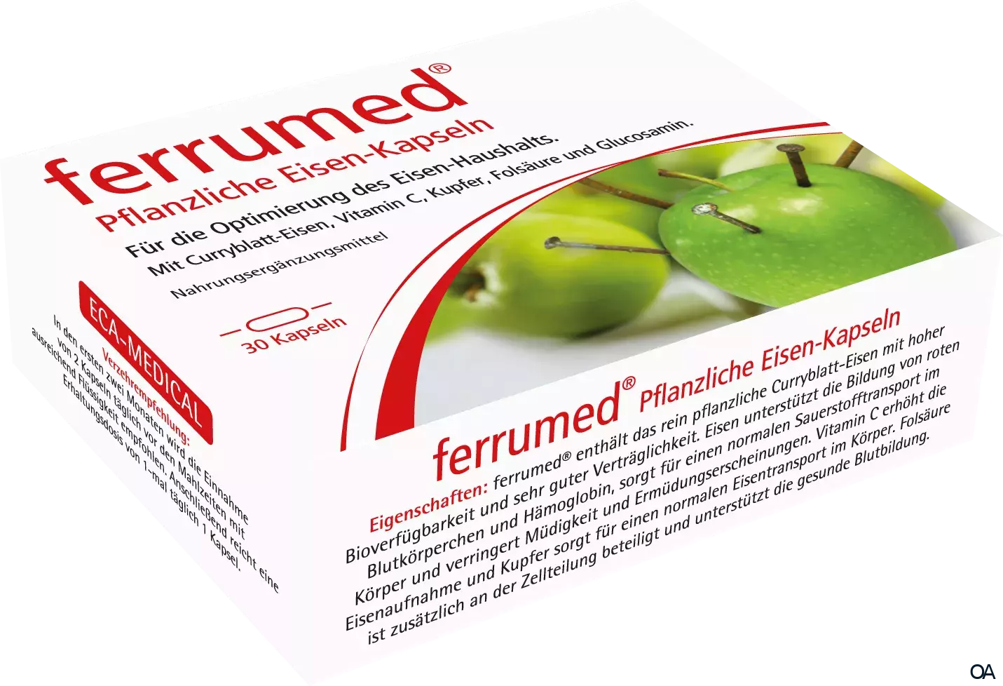 ferrumed® Pflanzliche Eisen-Kapseln