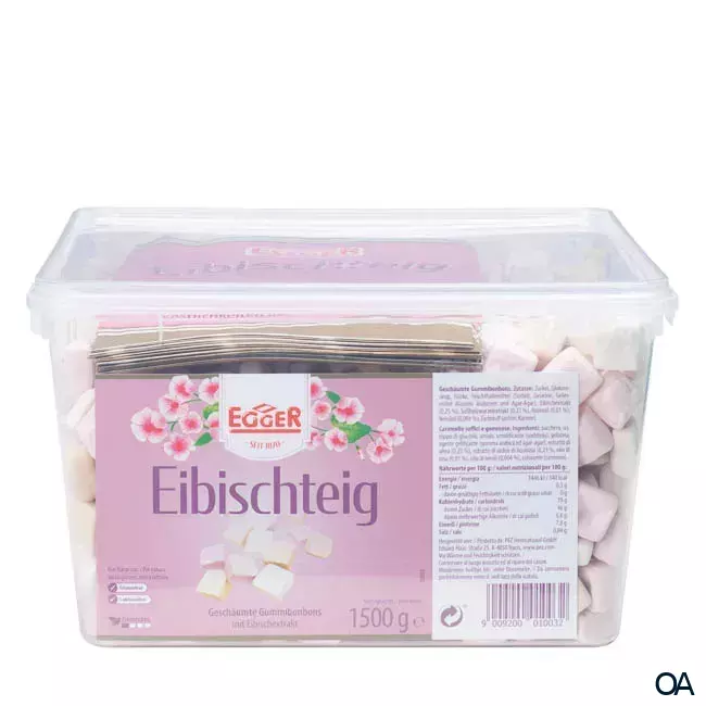 Egger Eibischteig geschäumte Gummibonbons Egger Eibischteig geschäumte Gummibonbons