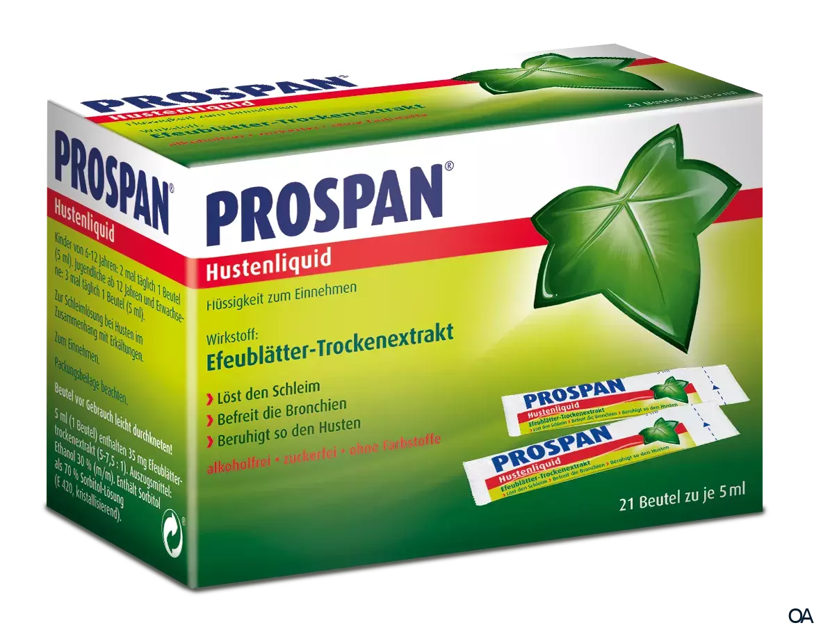 Prospan® Husten Liquid Beutel 5 ml – Flüssigkeit zum Einnehmen