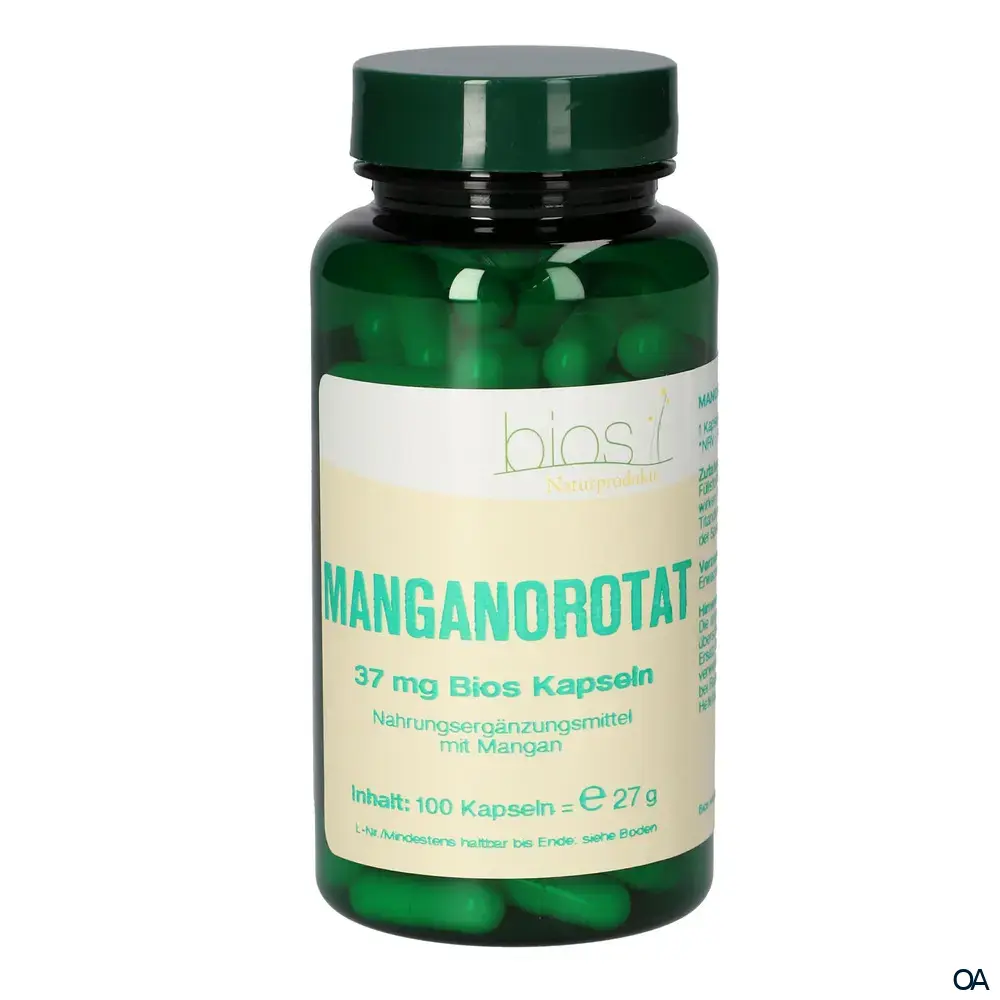 Bios Manganorotat 37 mg Kapseln