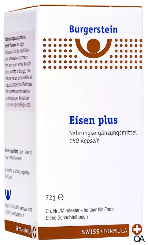 Burgerstein Eisen plus Kapseln