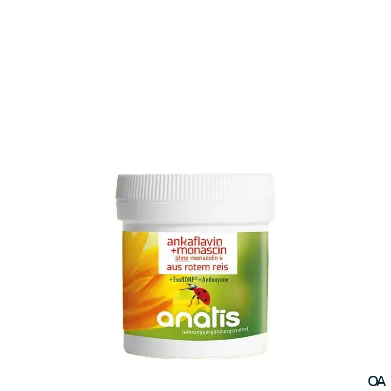 anatis Ankaflavin+Monascin aus rotem Reis +ExoBDNF® Kapseln