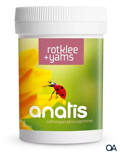 anatis Rotklee + Yams Kapseln anatis Rotklee + Yams Kapseln
