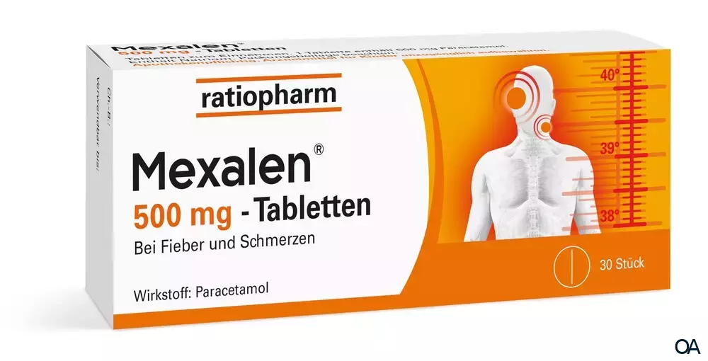 Mexalen® 500 mg Tabletten