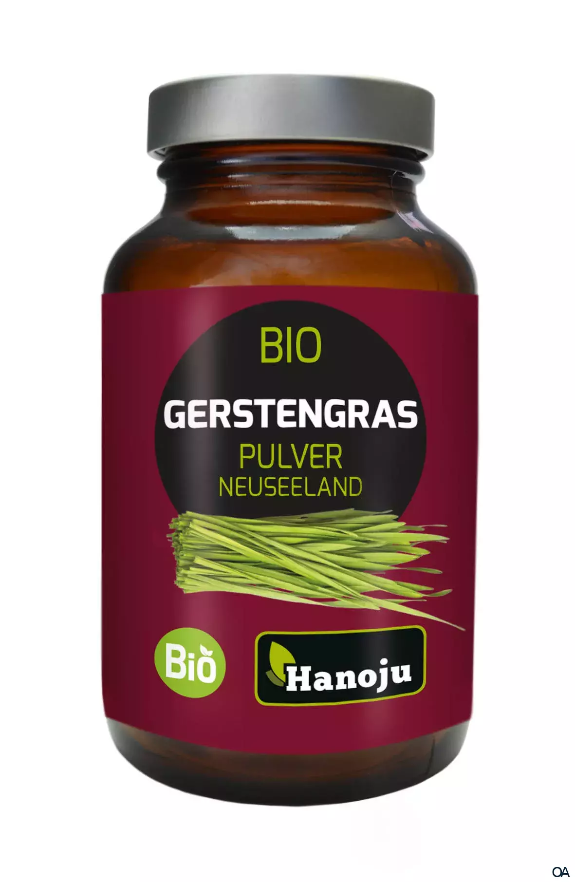 Hanoju Bio Gerstengras Pulver aus Neuseeland