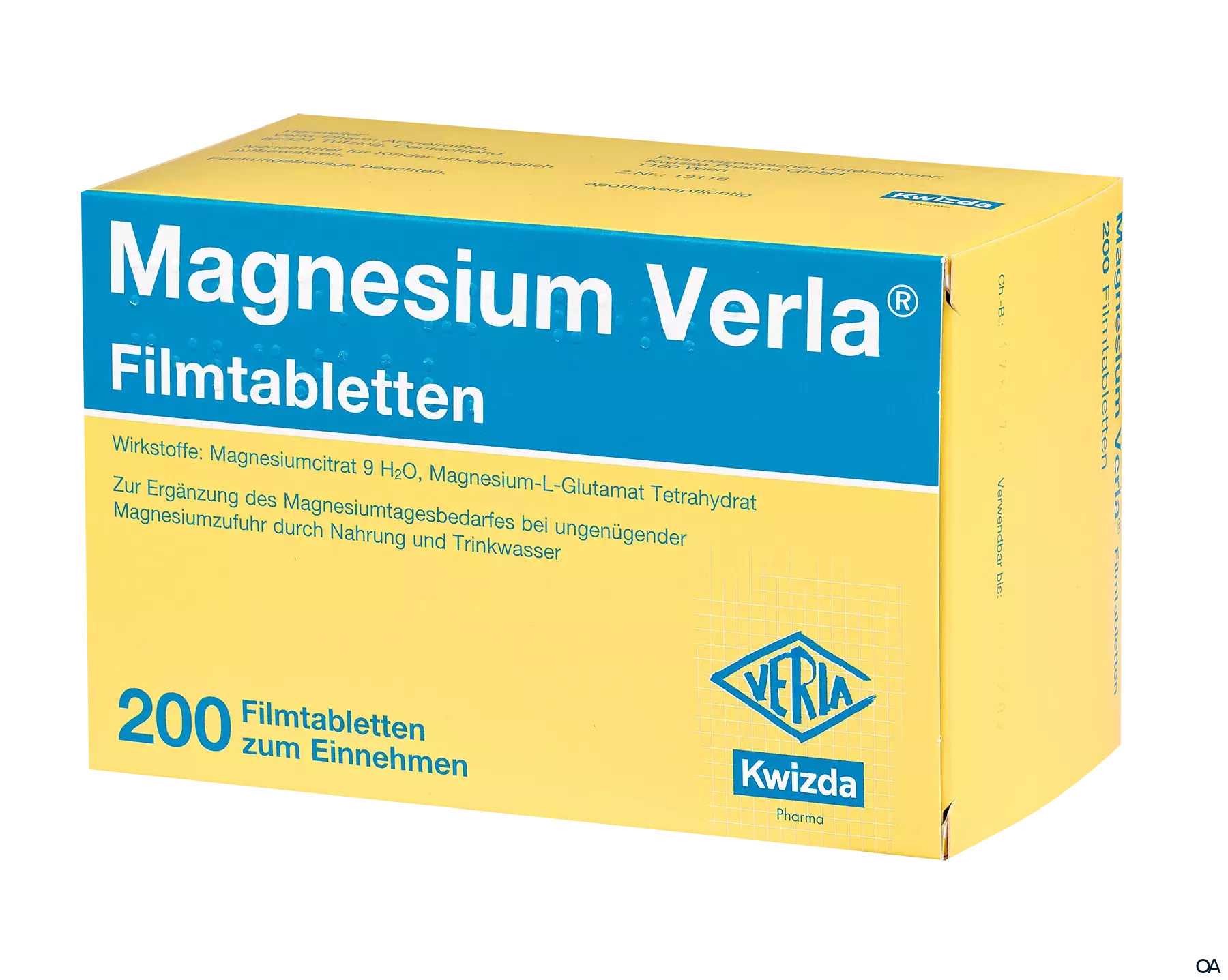 MAGNESIUM VERLA® Filmtabletten