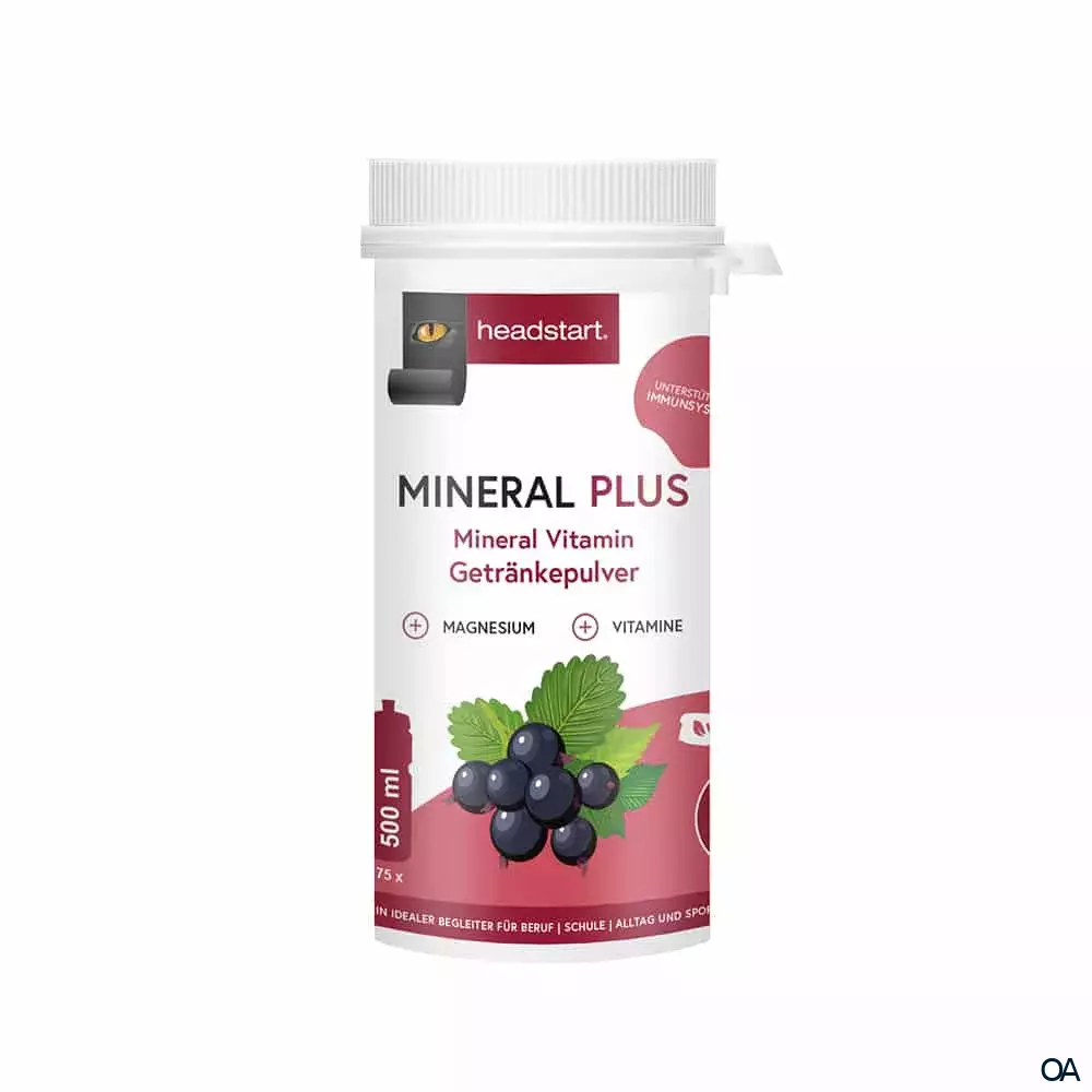 headstart MINERAL PLUS Getränkepulver Johannisbeer