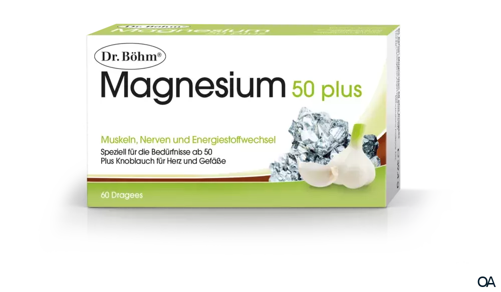Dr. Böhm® Magnesium 50 plus Dragees