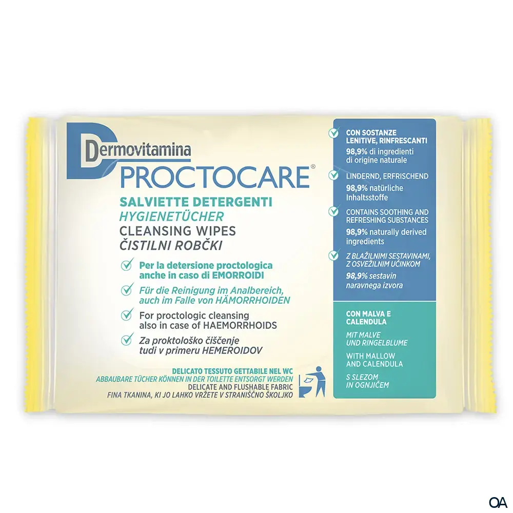 Dermovitamina Proctocare® Hygienetücher