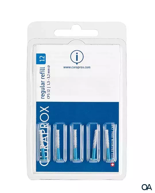 Curaprox Interdentalbürsten CPS 12 Regular Refill Blau Curaprox Interdentalbürsten CPS 12 Regular Refill Blau