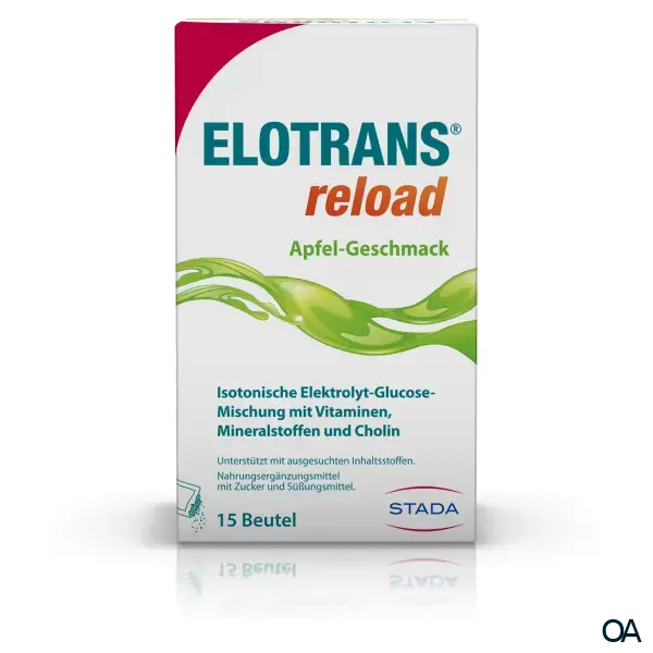 Elotrans® reload Trinkpulver Sachets - Apfel Elotrans® reload Trinkpulver Sachets - Apfel