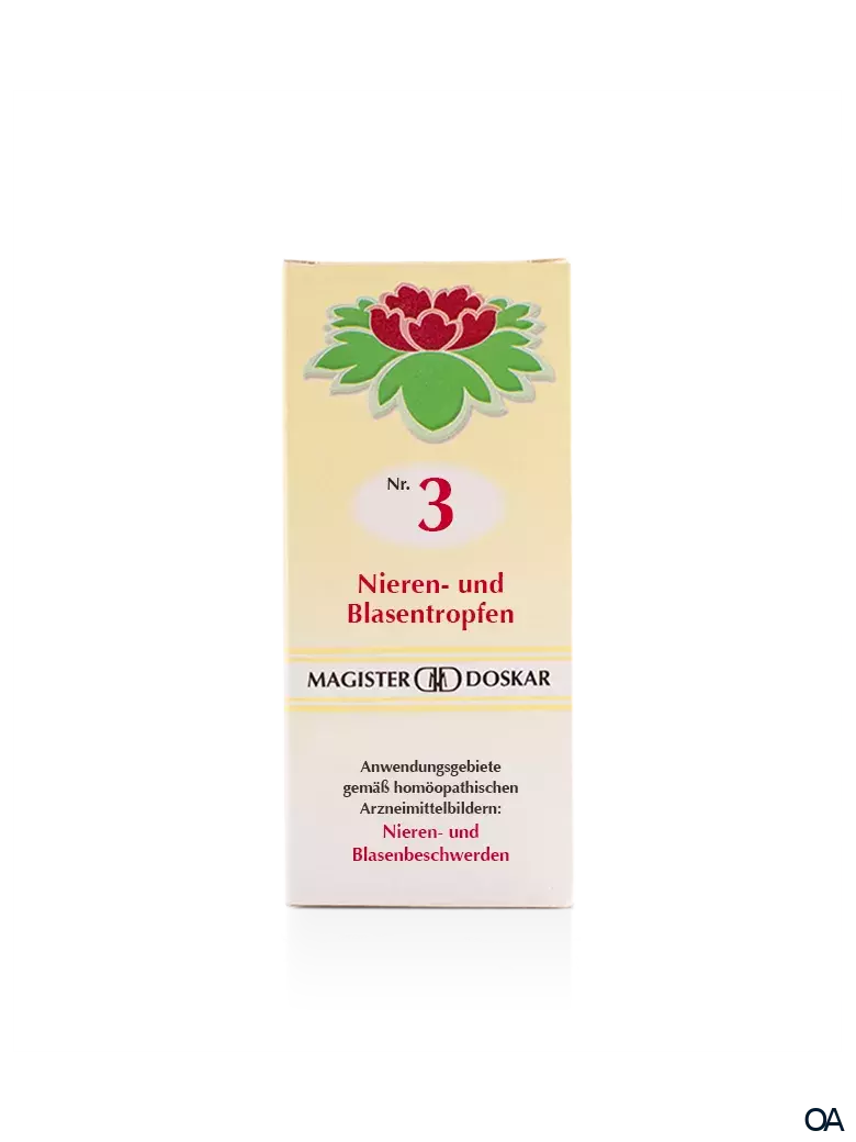 Doskar Tropfen Nr. 3 - Nieren- und Blasentropfen