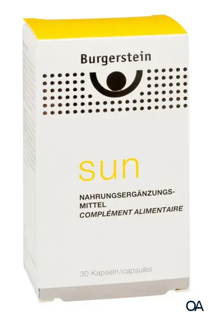 Burgerstein Sun Kapseln Burgerstein Sun Kapseln