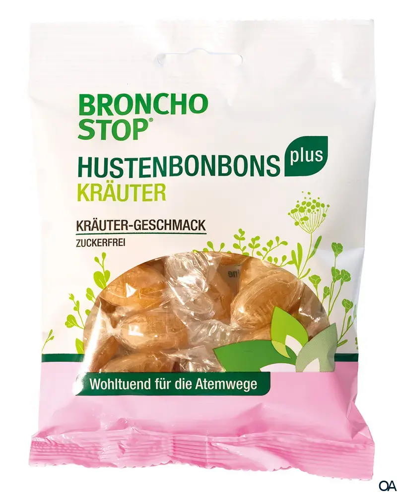 Bronchostop® Hustenbonbons plus Kräuter Bronchostop® Hustenbonbons plus Kräuter
