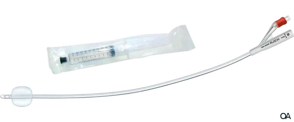 Rüsch AquaFlate Glycerine Ballonkatheter - Tiemann - CH 16, 10 ml ca. 41 cm Rüsch AquaFlate Glycerine Ballonkatheter - Tiemann - CH 16, 10 ml ca. 41 cm