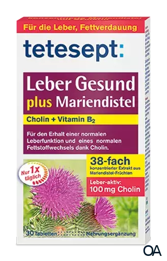 tetesept Leber Gesund plus Mariendistel Tabletten