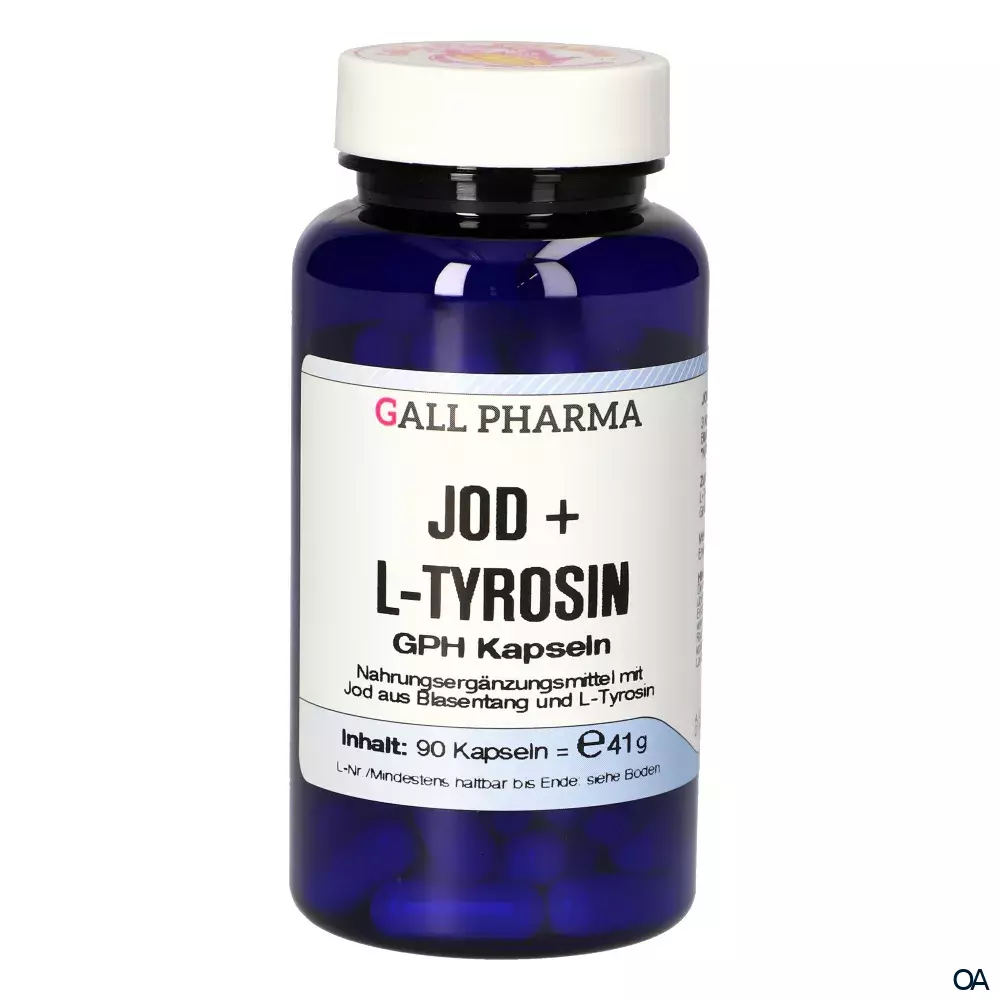 Gall Pharma Jod + L-Tyrosin Kapseln Gall Pharma Jod + L-Tyrosin Kapseln
