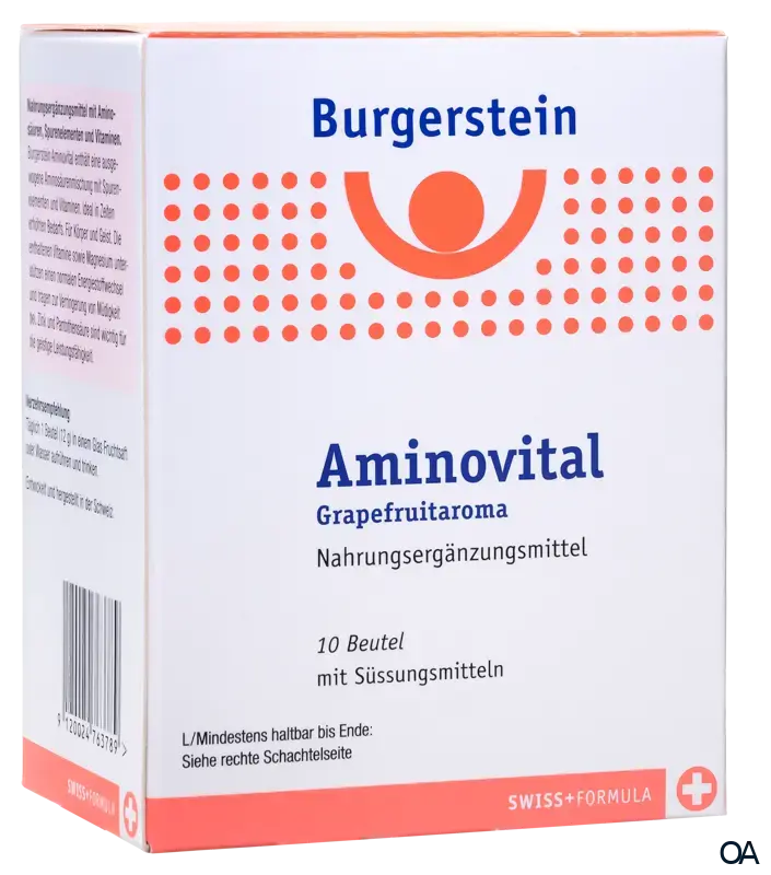 Burgerstein Aminovital Sachets Burgerstein Aminovital Sachets