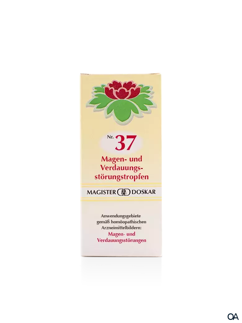 Doskar Tropfen Nr. 37 - Magen- und Verdauungsstörungstropfen Doskar Tropfen Nr. 37 - Magen- und Verdauungsstörungstropfen