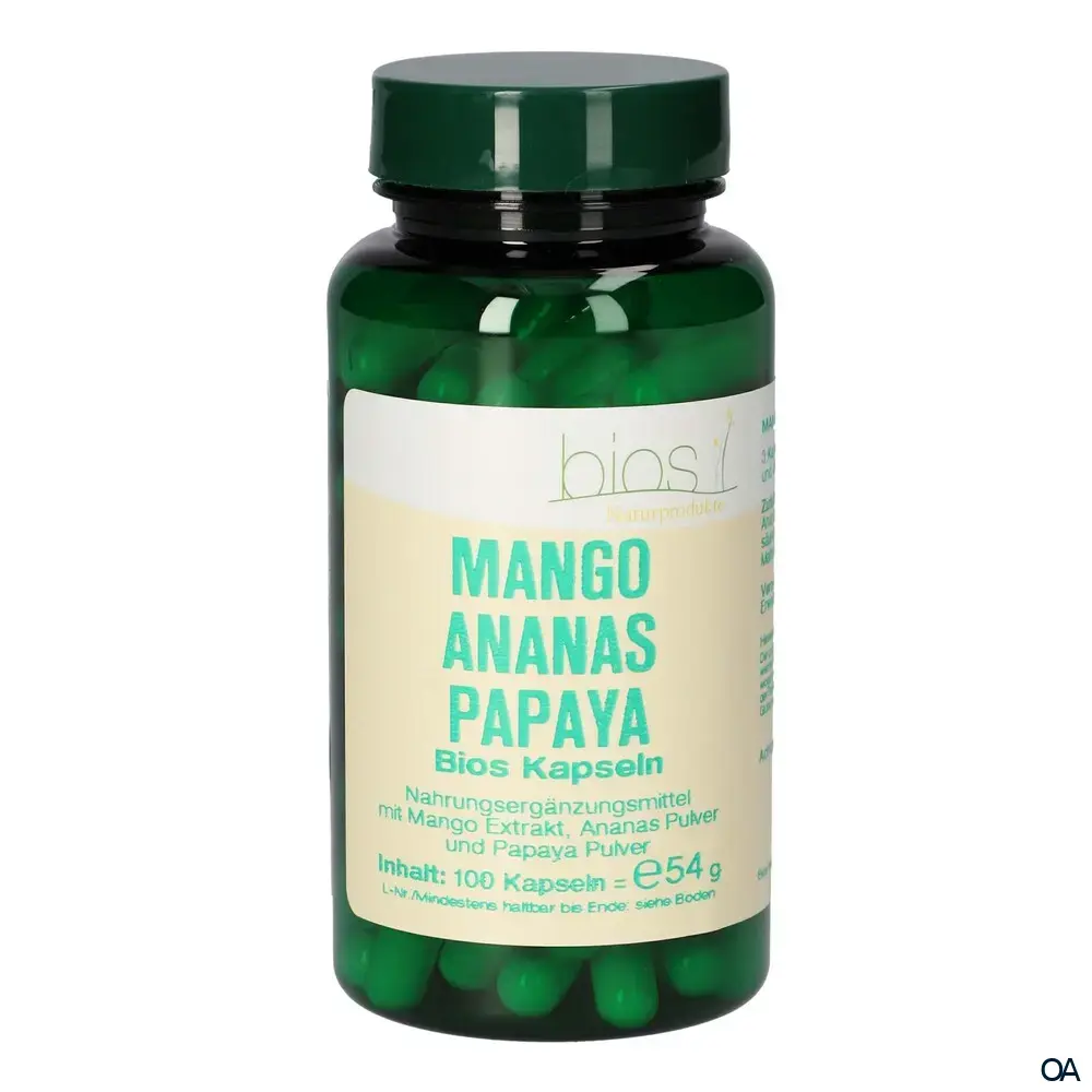 Bios Mango Ananas Papaya Kapseln