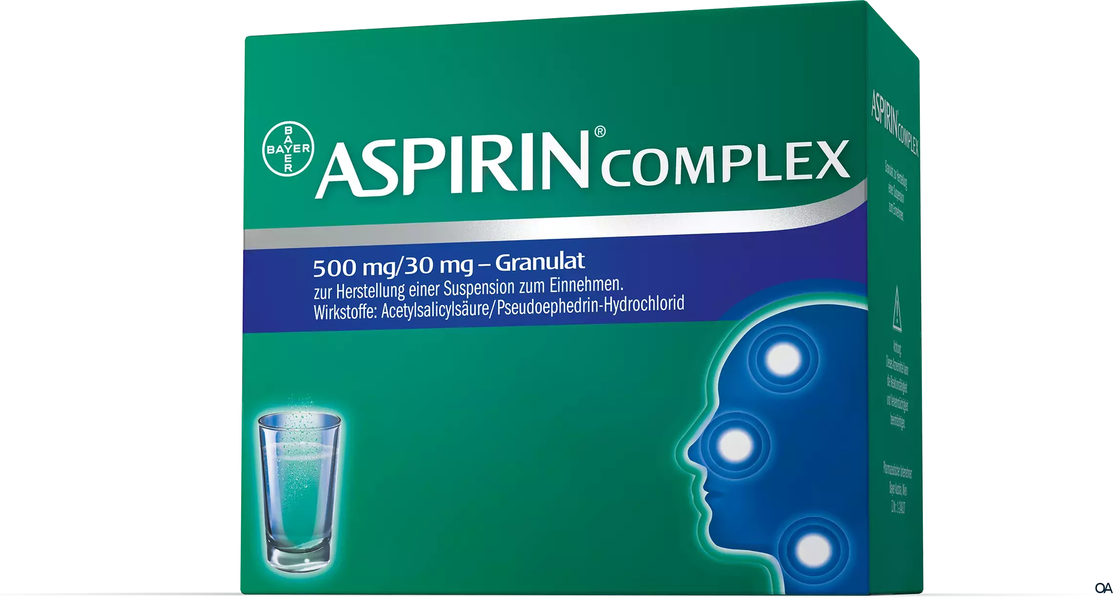 Aspirin® Complex 500 mg/30 mg Granulat