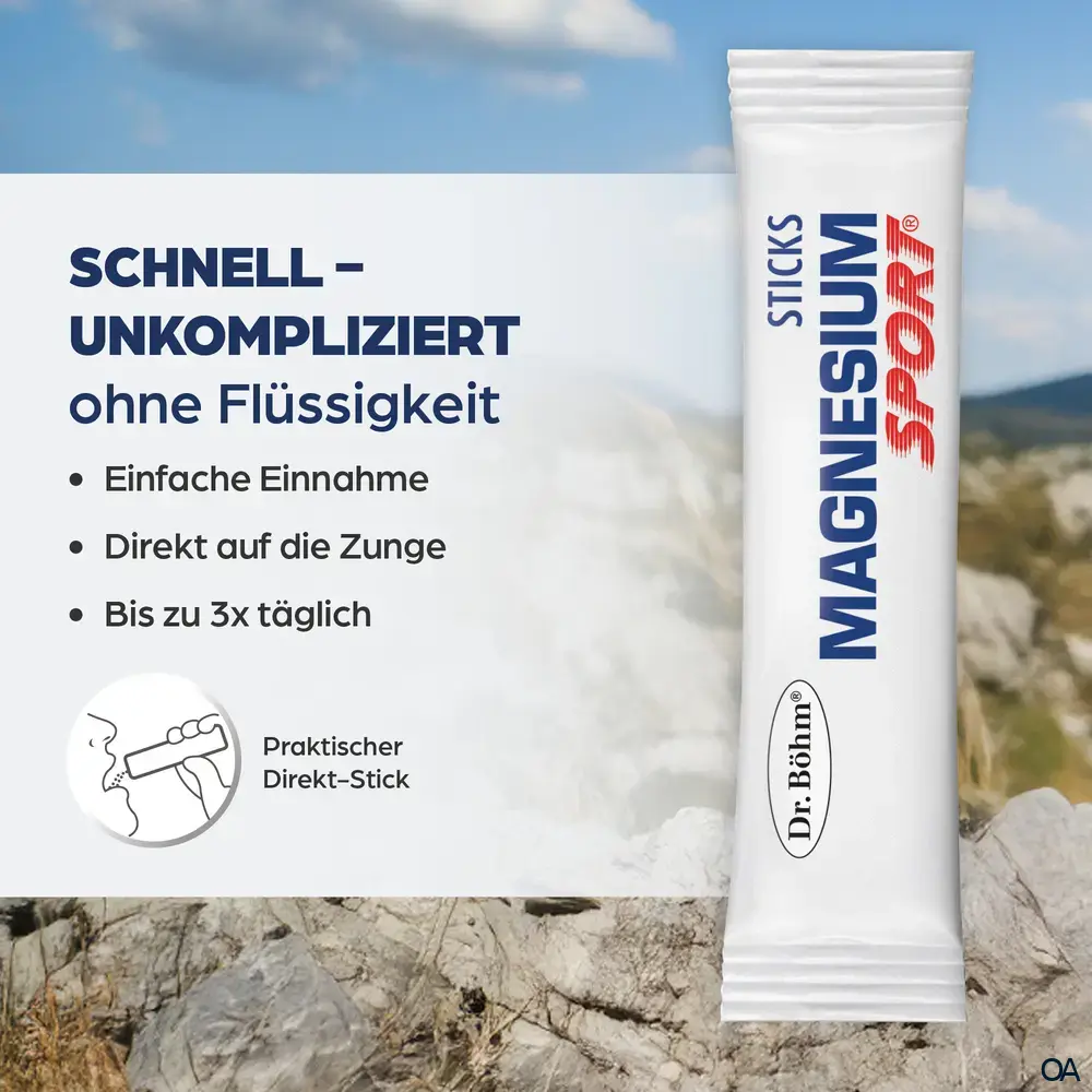 Dr. Böhm® Magnesium Sport® Sticks