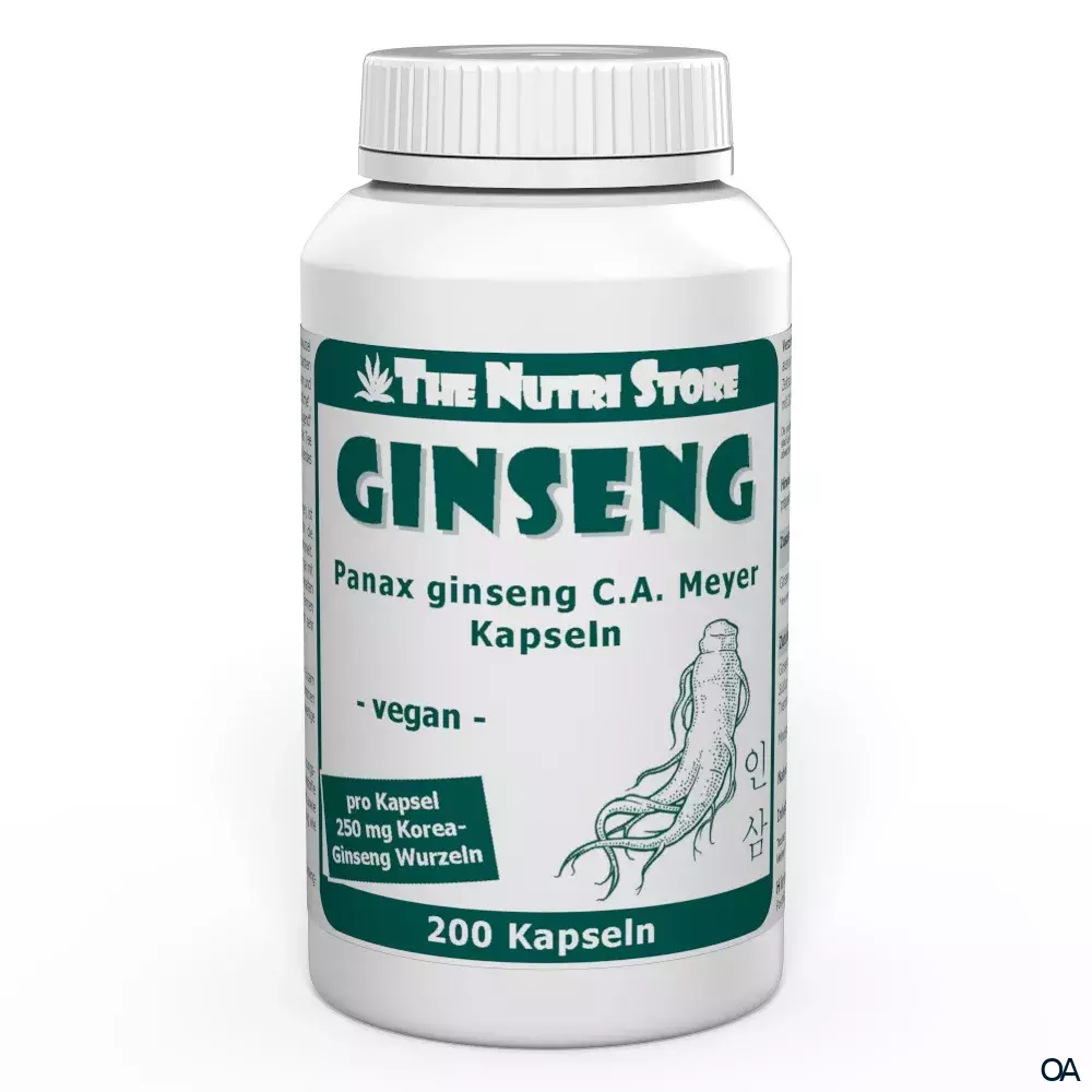 The Nutri Store Ginseng Kapseln