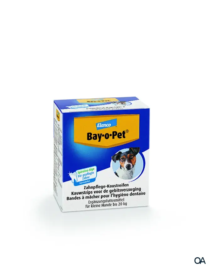 Bay-o-Pet® Zahnpflege Kaustreifen mit Algen für kleine Hunde bis 20 kg Bay-o-Pet® Zahnpflege Kaustreifen mit Algen für kleine Hunde bis 20 kg