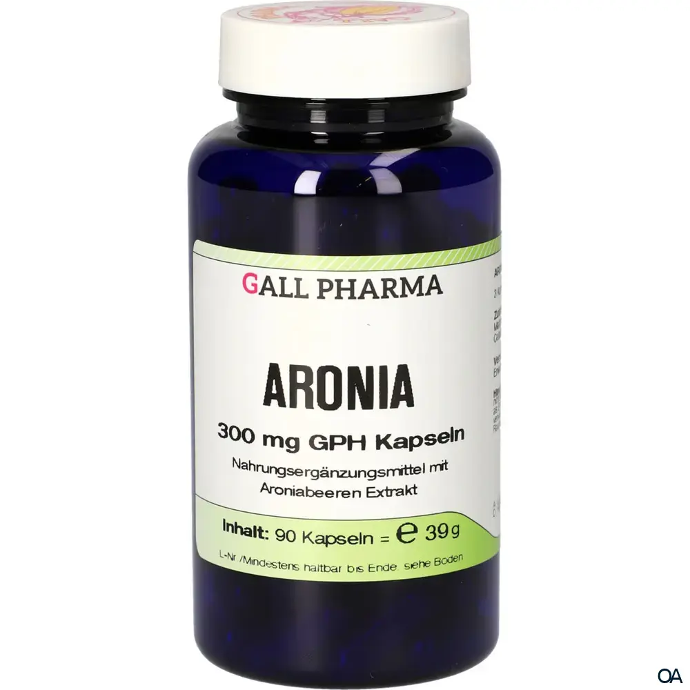 Gall Pharma Aronia 300 mg Kapseln