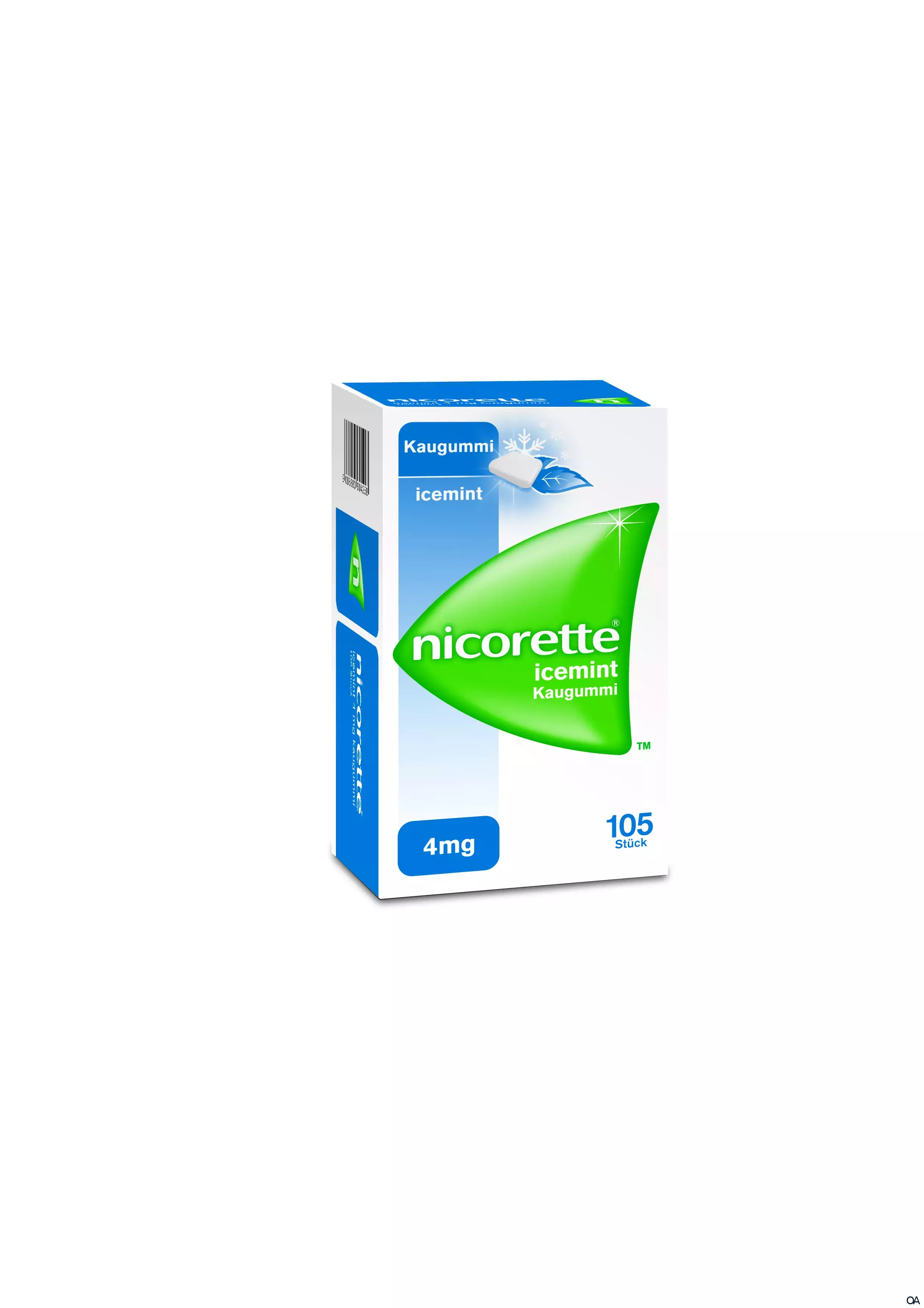 Nicorette® Icemint 4 mg - Kaugummi zur Raucherentwöhnung Nicorette® Icemint 4 mg - Kaugummi zur Raucherentwöhnung