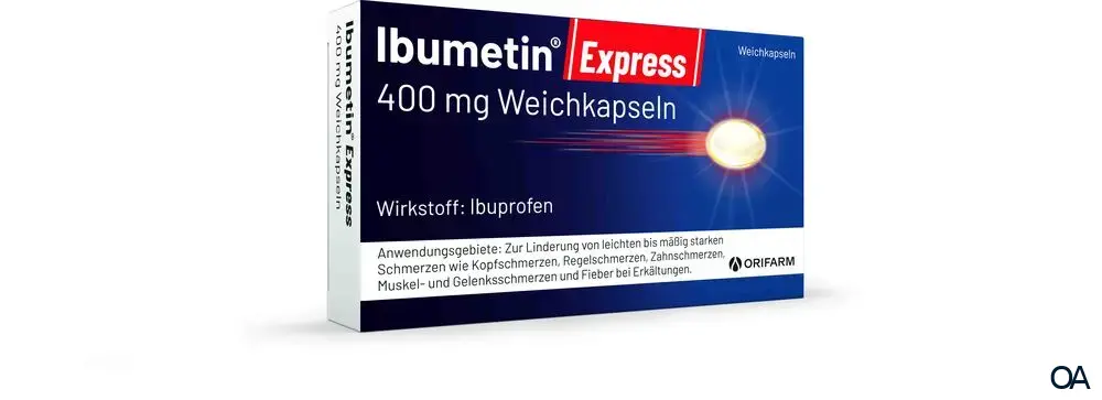 Ibumetin® Express 400 mg Weichkapseln