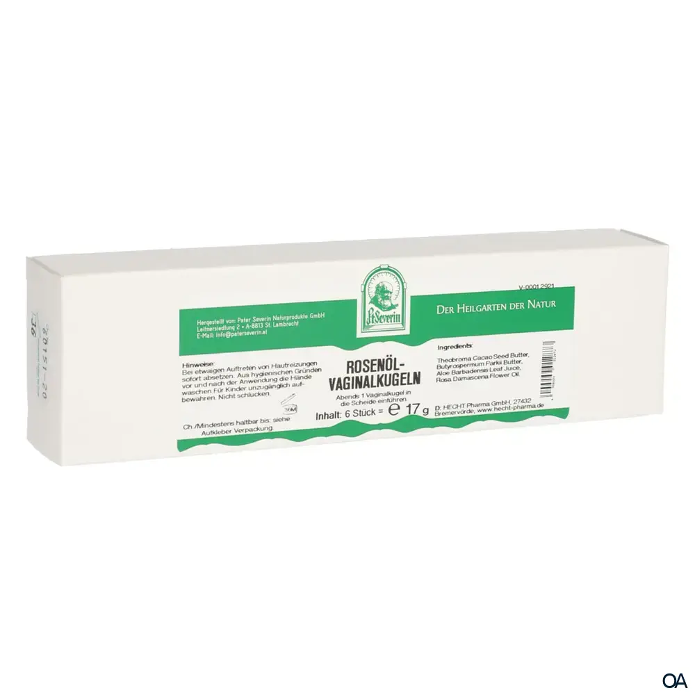 Pater Severin Rosenöl Vaginalkugeln