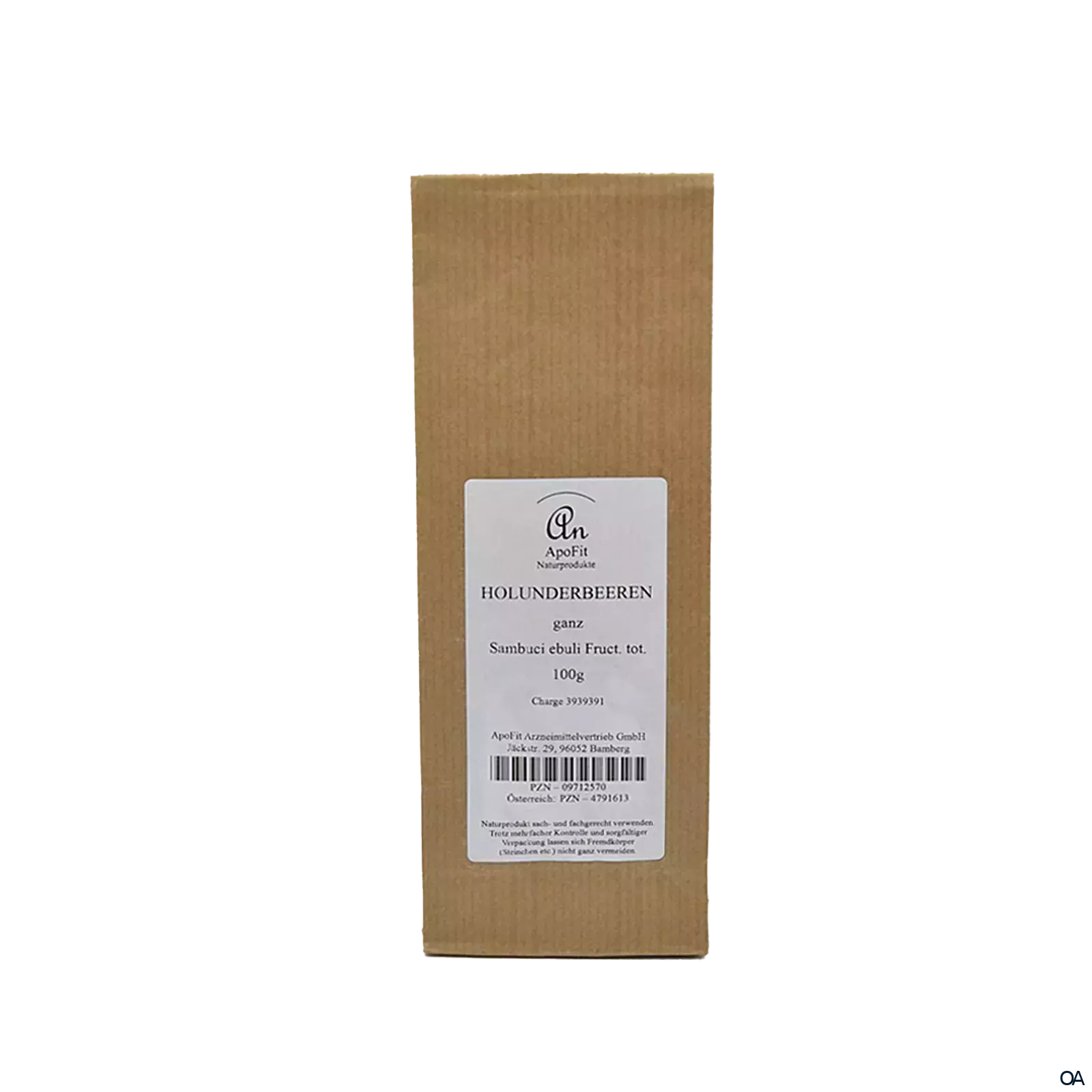 ApoFit Holunderbeeren ganz ApoFit Holunderbeeren ganz