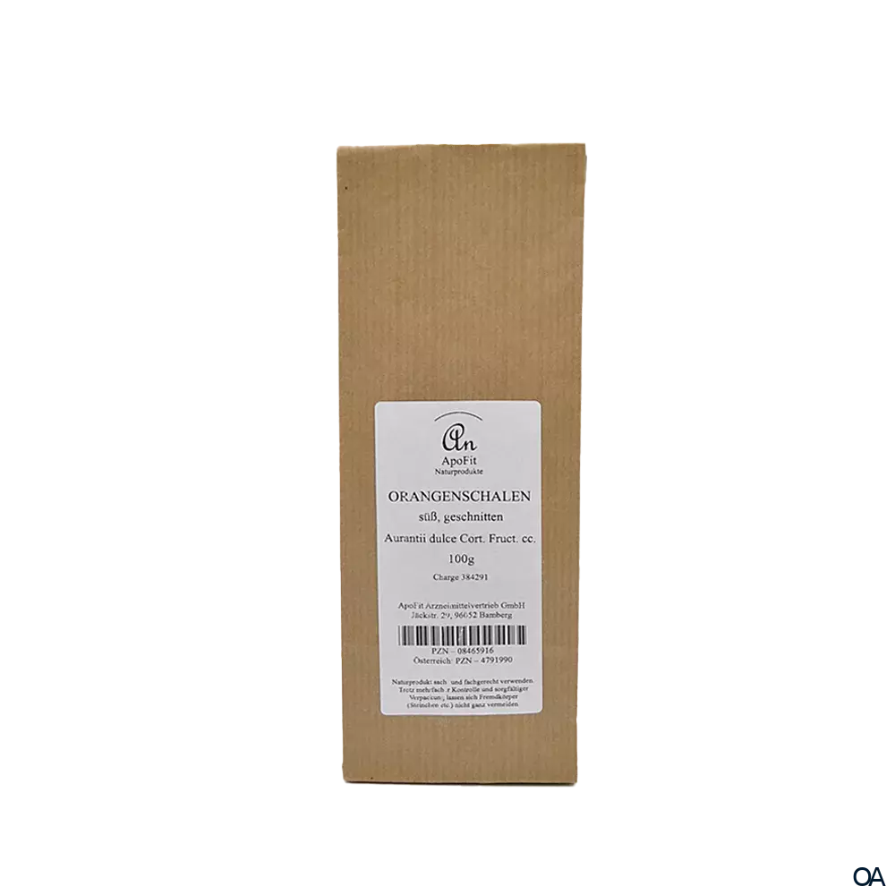 ApoFit Orangenschalen süß geschnitten ApoFit Orangenschalen süß geschnitten