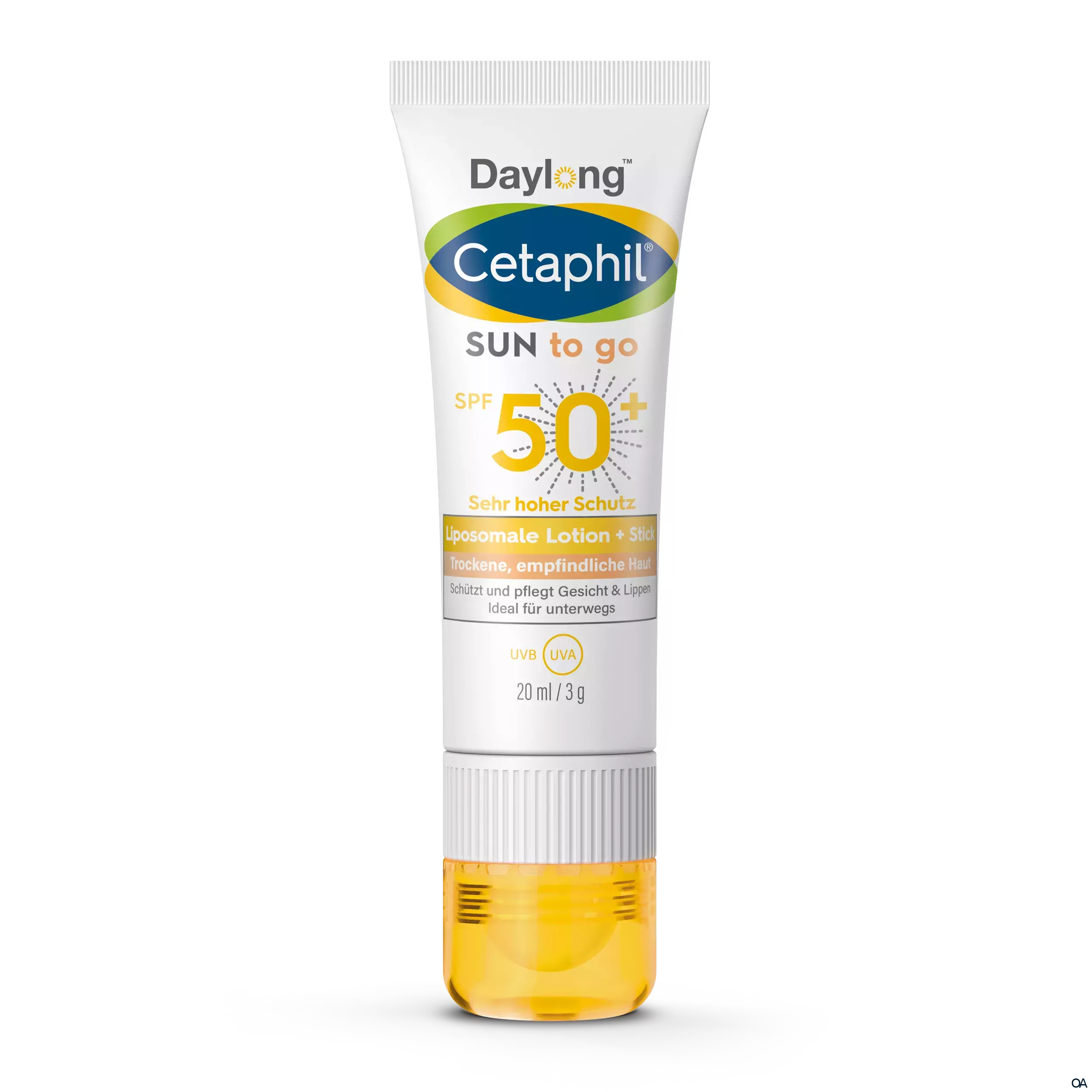 Cetaphil® Sun DaylongTM "To Go" SPF50+ Creme & Stick