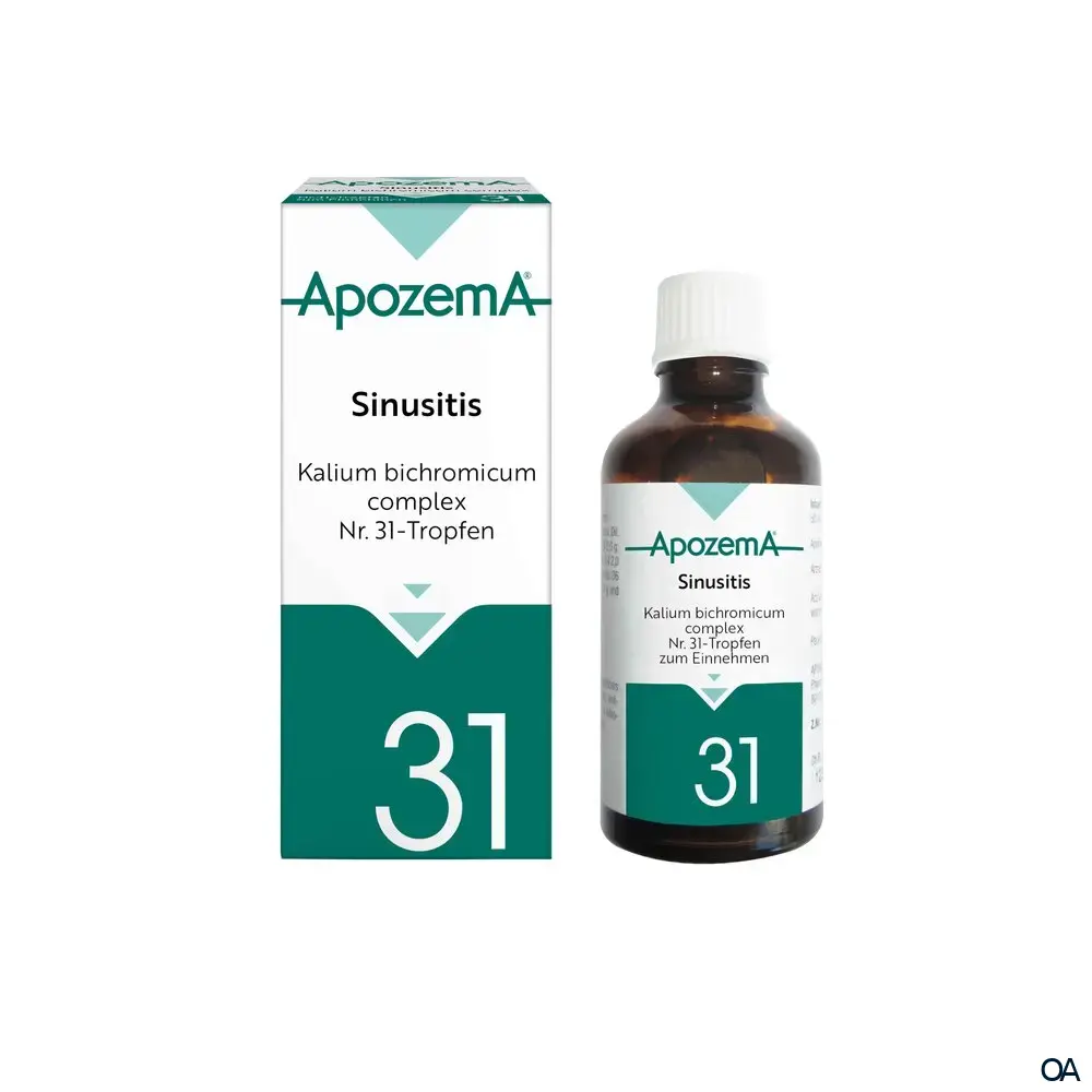 Apozema® Sinusitis Kalium bichromicum complex Nr. 31 Tropfen zum Einnehmen