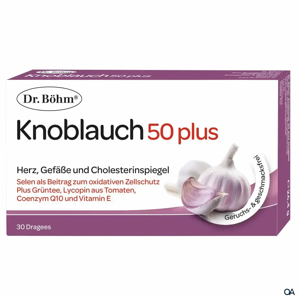 Dr. Böhm® Knoblauch 50 plus Dragees