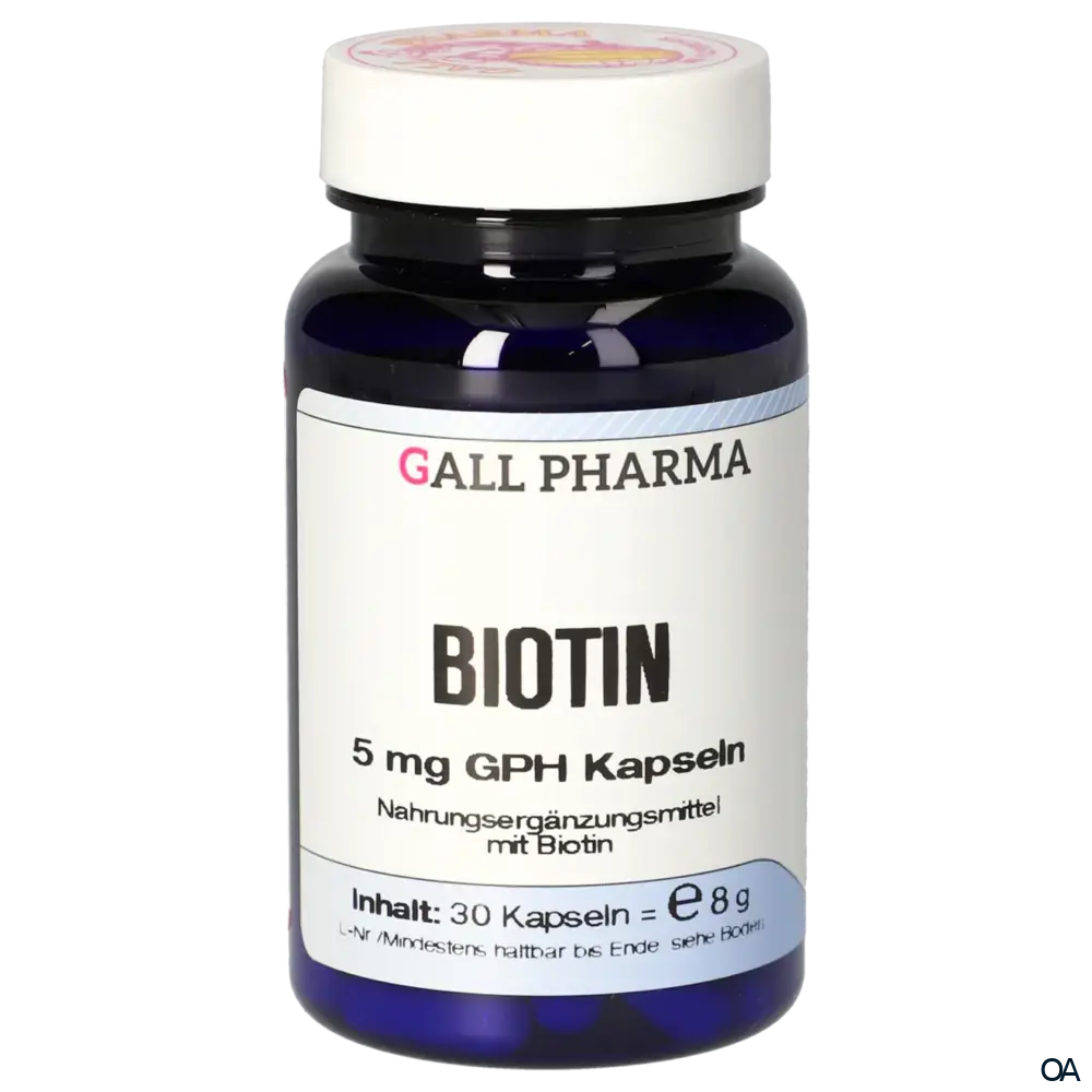Gall Pharma Biotin 5 mg Kapseln