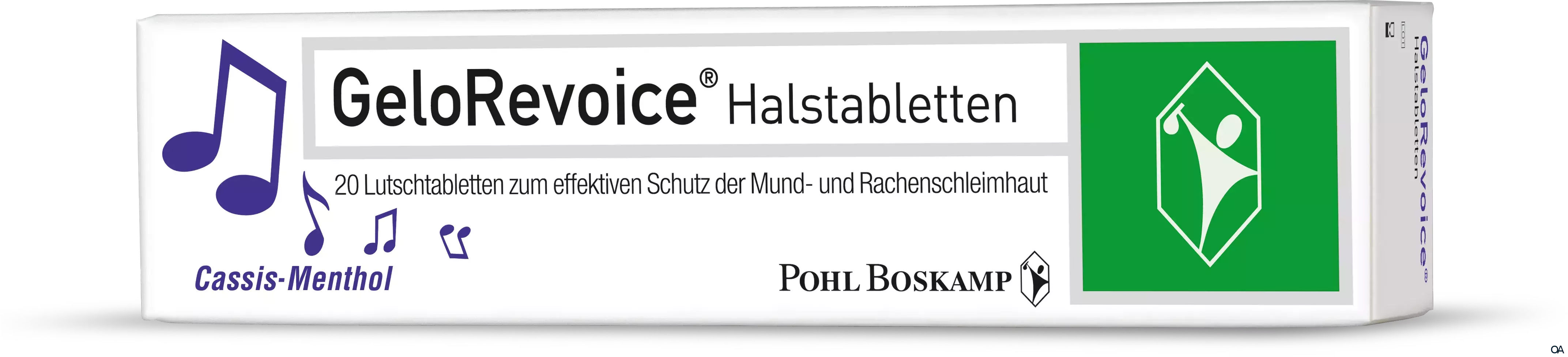 GeloRevoice® Halstabletten Cassis-Menthol