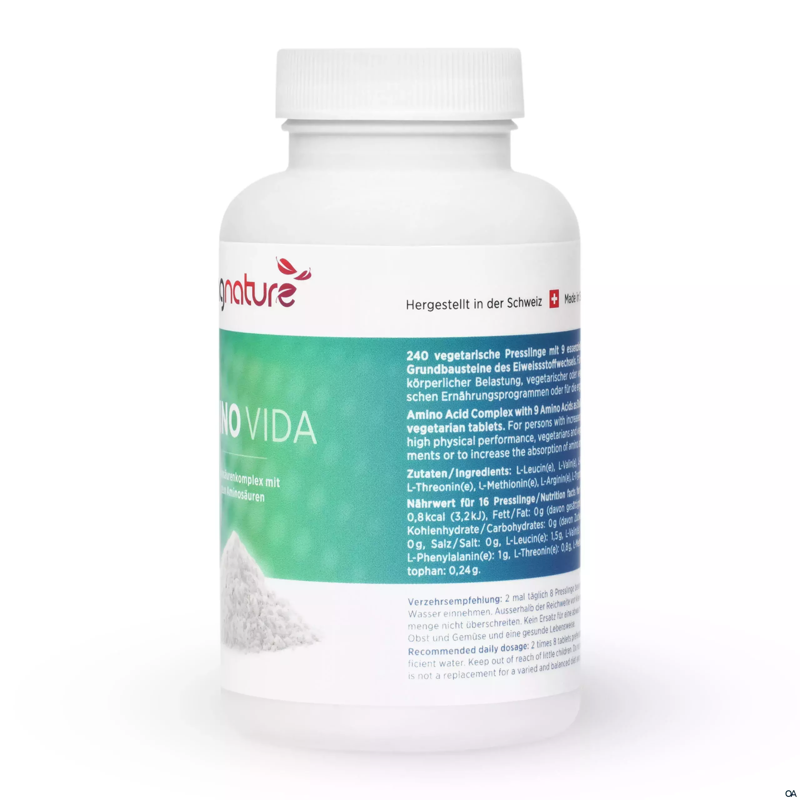 Kingnature Amino Vida Presslinge