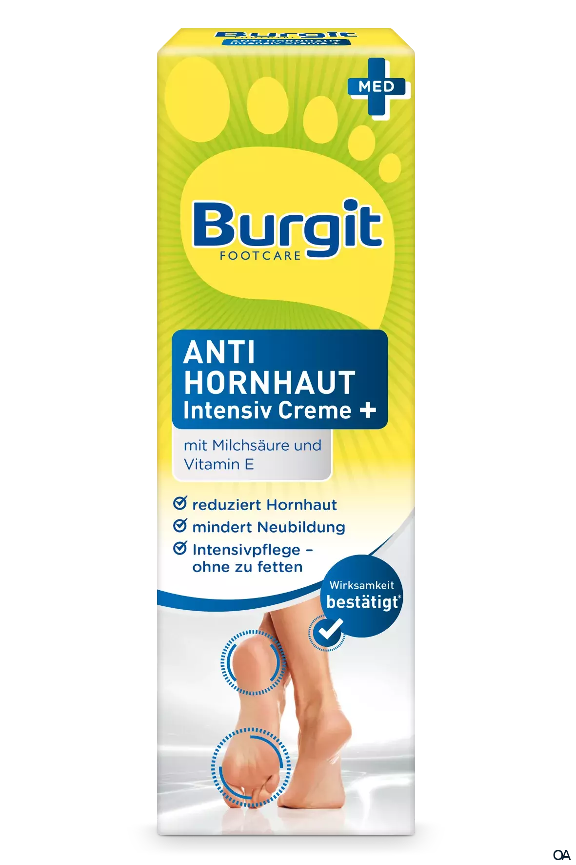 Burgit Footcare Anti Hornhaut Intensiv Creme Plus