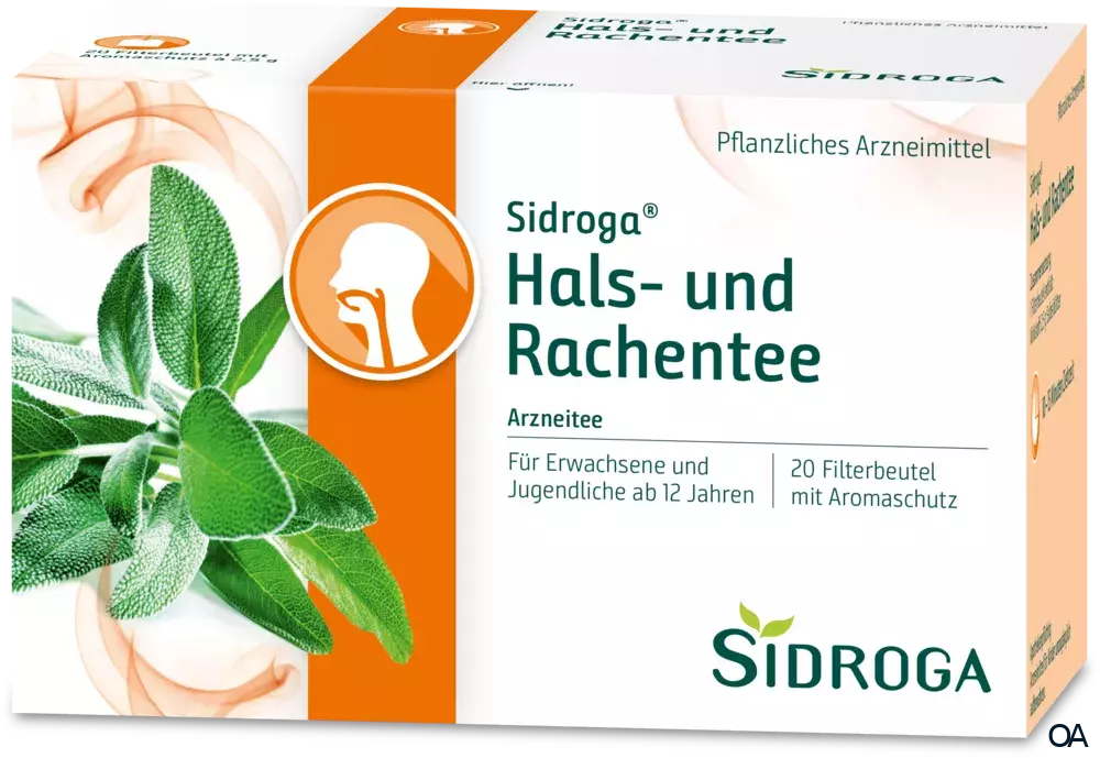 Sidroga® Hals- und Rachentee
