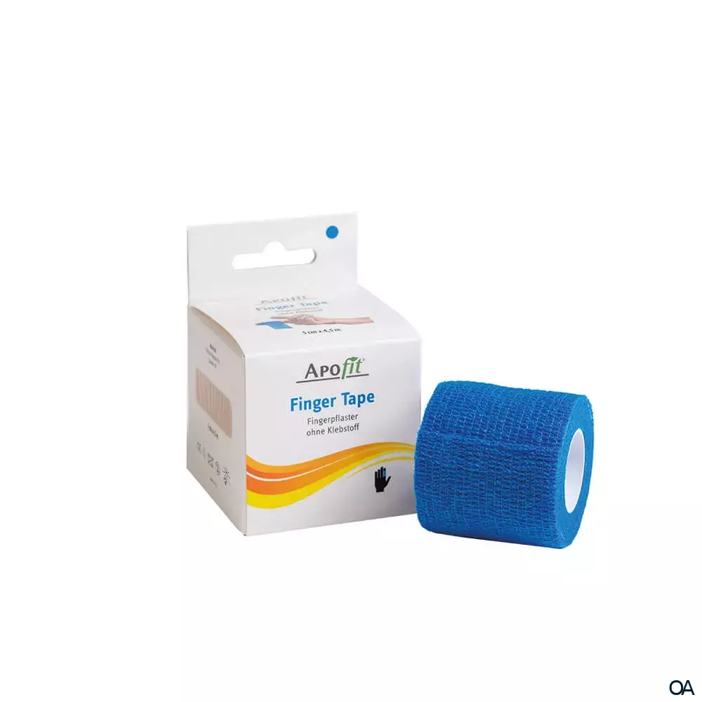 APOfit Fingertape blau 5 cm x 4,5 m