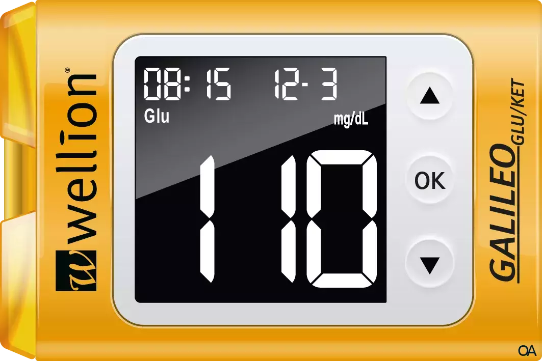 Wellion® GALILEO GLU/KET Blutzucker- & Keton-Messgerät