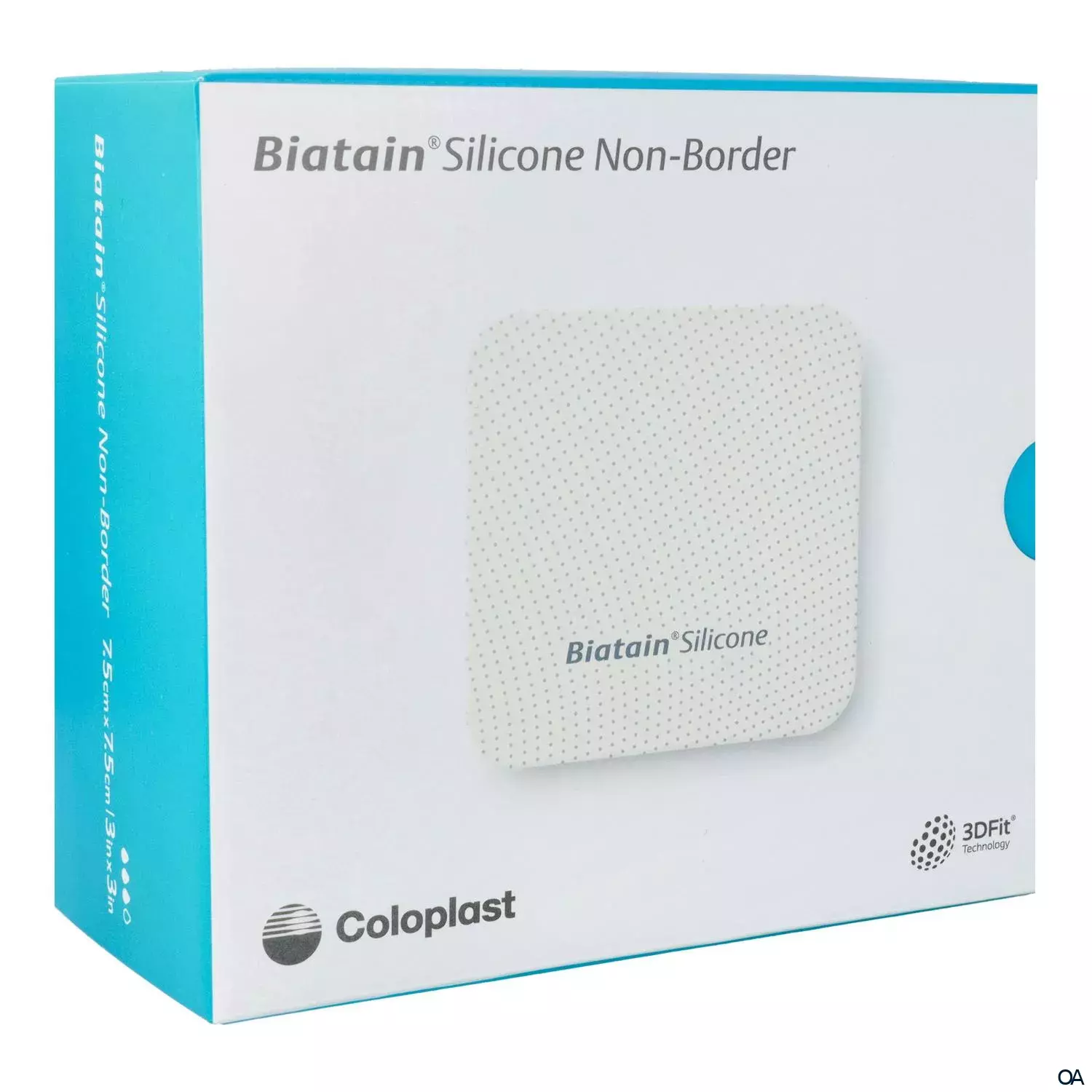 Biatain® Silicone Non-Border Schaumverband 7,5 x 7,5 cm