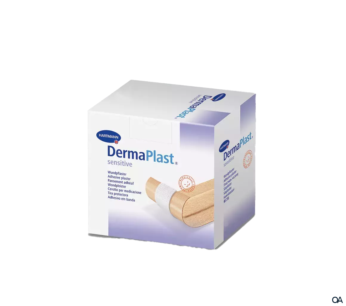 DermaPlast® sensitive Wundpflaster 4 cm x 5 m