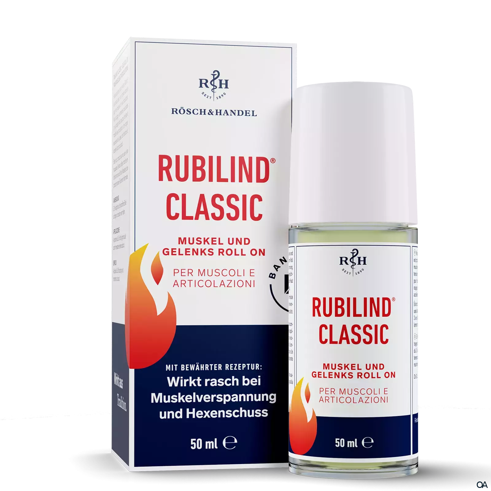 Rubilind Classic Muskel- und Gelenks Roll On Rubilind Classic Muskel- und Gelenks Roll On