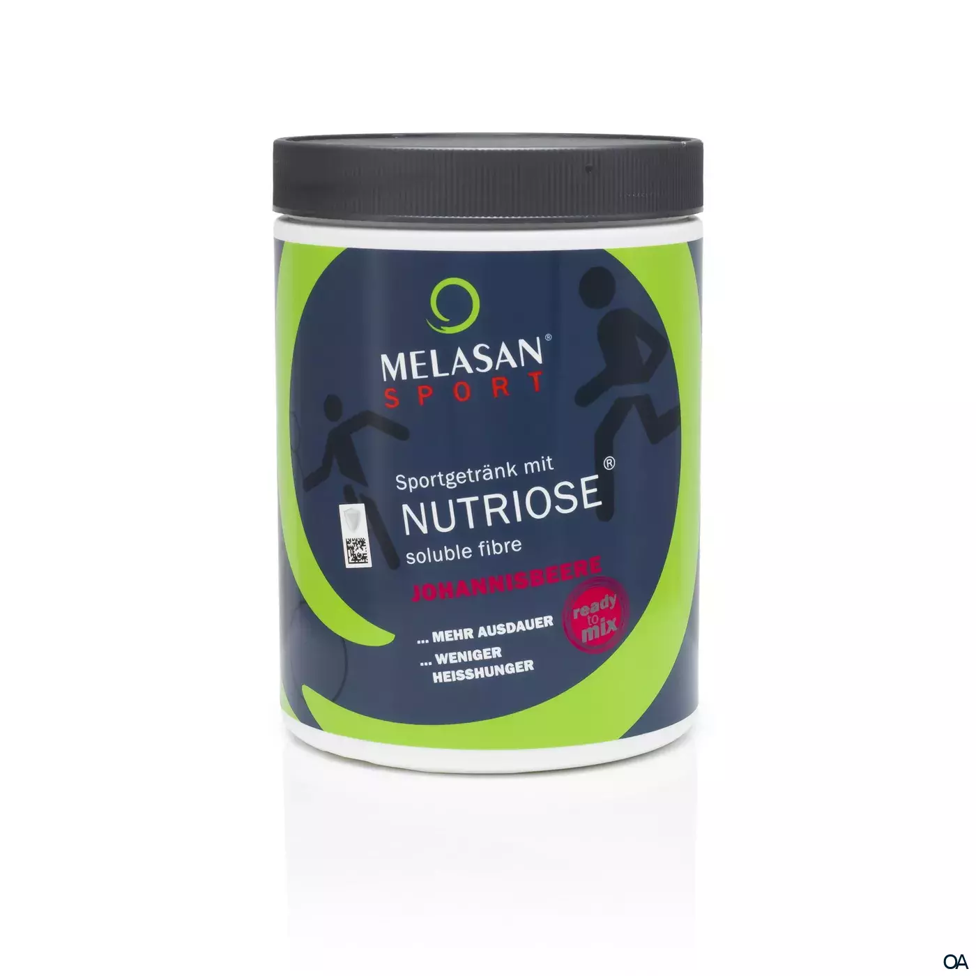 Melasan Sport Sportgetränk mit Nutriose Pulver Johannisbeere